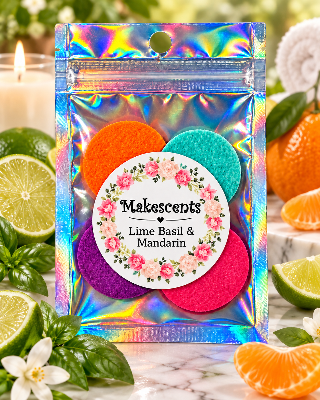 Lime Basil & Mandarin Hoover Disc