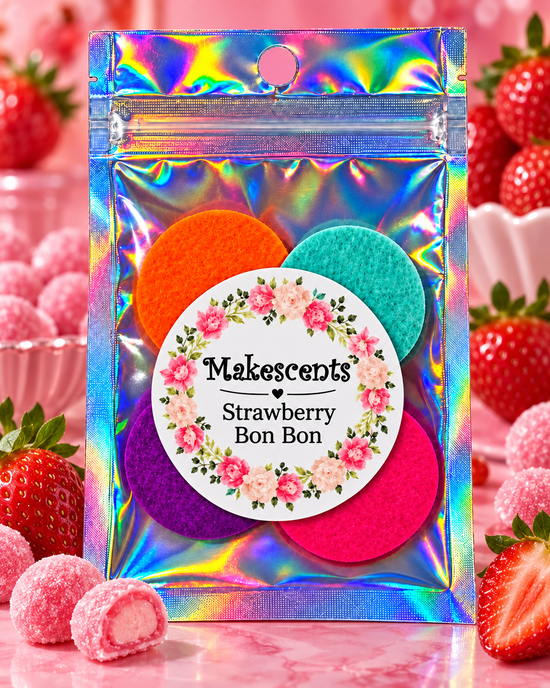 Strawberry Bon Bon Hoover Disc