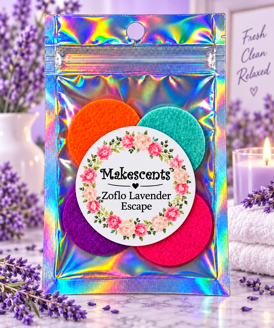 Zoflora Lavender Escape Hoover Disc